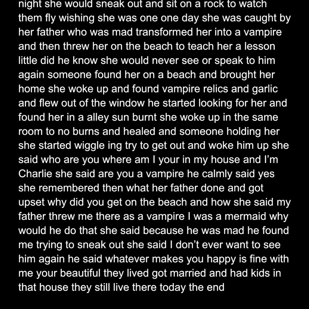 Story I wrote 14